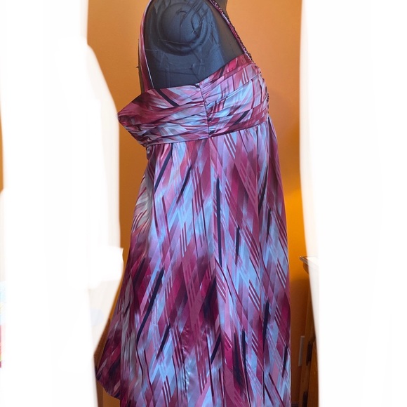 Mac and Cleo beaded pink and gray dress - Picture 3 of 13